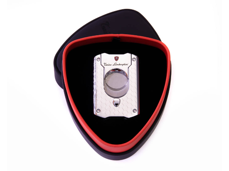 Lamborghini Le Mans szivarvágó - króm, méhsejt - Image 2