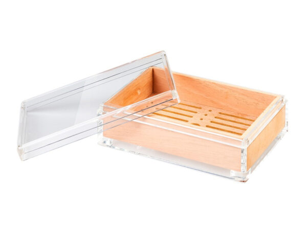 Humidor 50 szál szivar részére, akrill szivar tároló doboz - Angelo - Image 2
