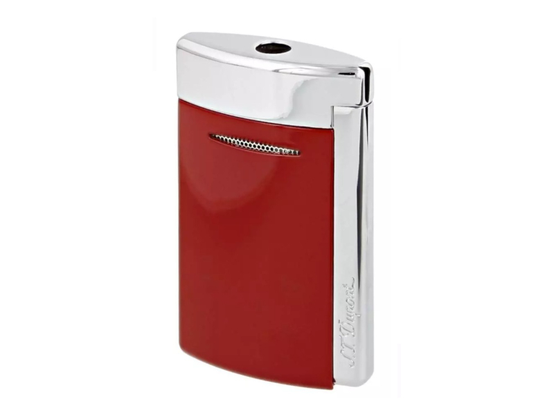 Luxus Szivaröngyújtó S.T. Dupont Mini - tűzpiros/króm - Image 4