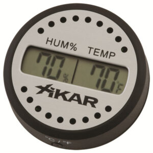 Digitális thermo-hygrométer - kerek, Xikar