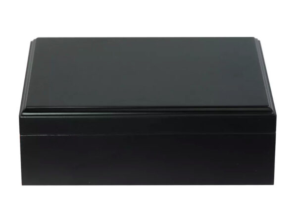 Achenty! Humidor 30 szál szivar részére, fekete cédrusfa szivar tároló doboz, párásító, hygrométer + AJÁNDÉK szett! - Image 5