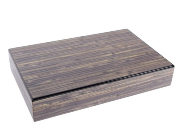 Achenty! Humidor 30 szál szivar részére, szivartartó doboz, párásítóval - Bambusz - Image 2