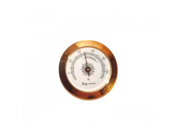Hermoso humidor 80-100 szálas szivardoboz, cédrusfa szivartartó doboz, üvegtető, párásító - mahagóni borítással - Image 10